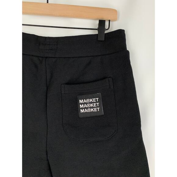 Market Exotic Mens Automobile Sweatshorts Size Medium Black New Car Streetwear - Picture 8 of 9